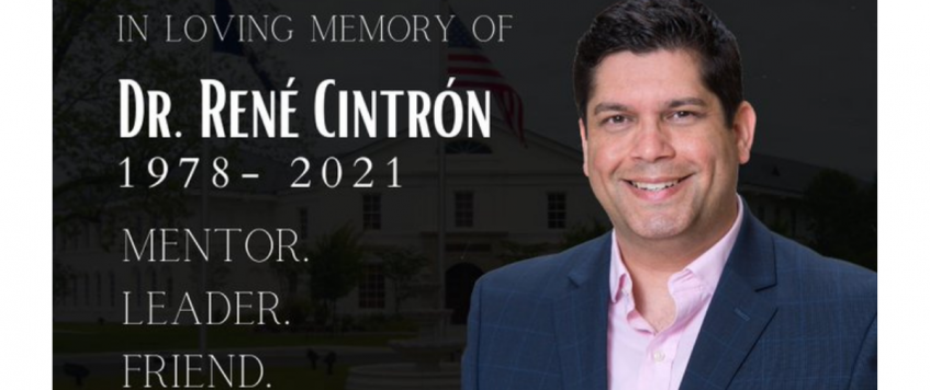 In Loving Memory of Dr. Rene Cintron